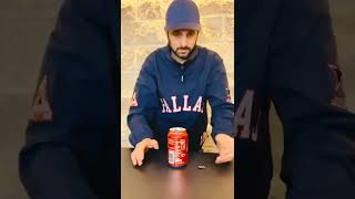 Dynamo Magician coca cola trick