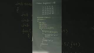 c pattern programs 8 #kdrama_official