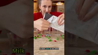 Holiday mystery science experiment REVEAL #shorts #scienceexperiment #science #holiday #stemforkids