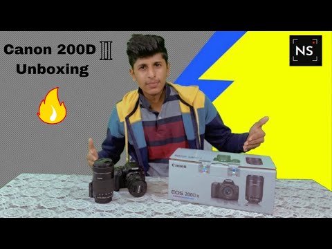 Canon EOS 200D || Unboxing and first impression