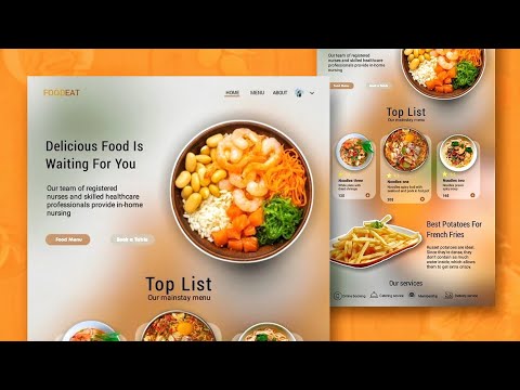 🔥Complete Responsive Restaurant Website using Reactjs + Tailwind | Build & Deploy