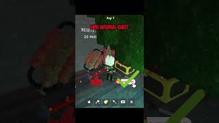 OMG Infernal chest😮 #robloxmania #roblox #99nightintheforest