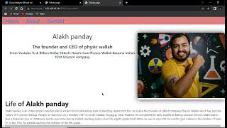Tribute Page