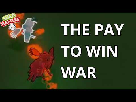 600 ROBUX WASTED BY 2 P2Ws - Slap Battles Roblox