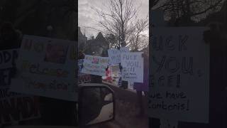 Canadians protesting #ice at the US Embassy in Ottawa Ontario Canada #politics #peacefulProtest