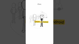 Iphone vs Android ringtone😂🤣 - android users | #youtubeshorts #funny #animation