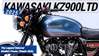 2025 Kawasaki KZ900LTD: The Legend Returns! Modern Power, Classic Style