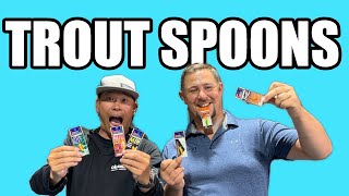 How to catch stocked trout with SPOONS [SoCal Trout Fishing]