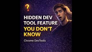 The hidden dev tool | #devtools #developertools #shortsfeed #shorts #javascript #jsinterview