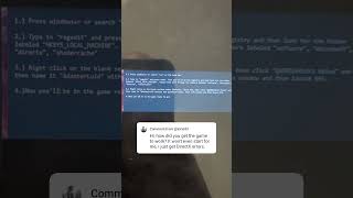 Rog Alley fix for directX error