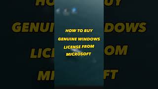How To Buy Genuine Windows 10/11 Licenses From Microsoft ✅