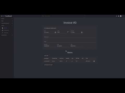 YourBrand V2 - Invoicing w. Accounting (Showcase)