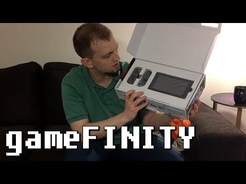 Nintendo Switch Unboxing and Reactions - gameFINITY