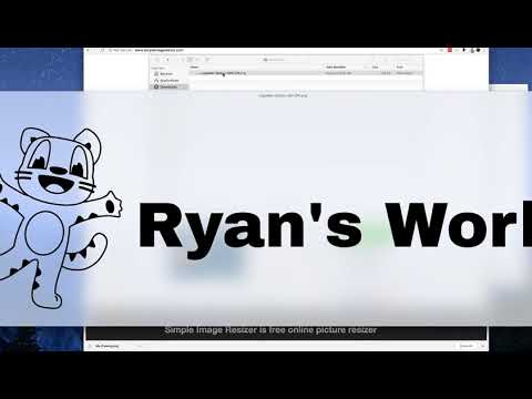 How to resize an image!