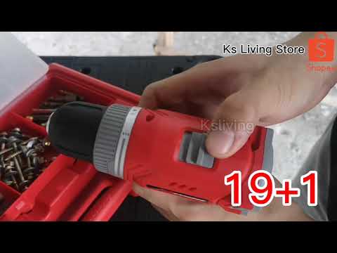 MIVON Mini Pro Brushless Drill Driver 12V