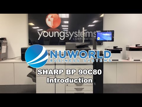 The Amazing Sharp BP 90C80 Office MFP Introduction