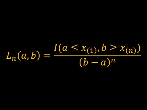 Maximum Likelihood Estimation of the Uniform Distribution