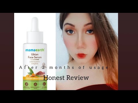 Mamaearth ubtan face Serum Review (Honest Review)