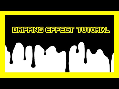 Basic tutorial for PICSART Dripping effect Using PHOTOSHOP