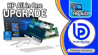 HP All In One PCs 24" ( UPGARDE ) ( KORDHIN ) RAM & SSD
