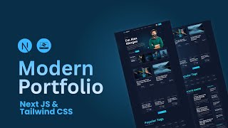 💻 Build Responsive Developer Portfolio with Theme Toggle | Next.js & Tailwind CSS