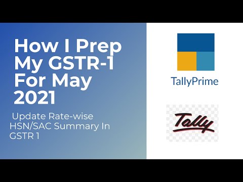 HSN RATE WISE SUMMARY In Tally.Erp9 or TallyPrime without renewing Tss