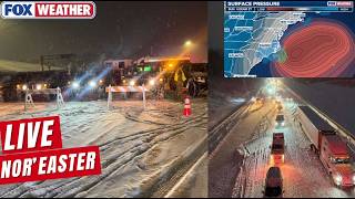 LIVE Coverage Tracking Nor'easter Unleashing Extreme Snow in Carolinas, 'Bombs' Out | FOX Weather