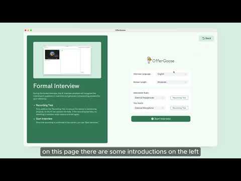 The tutorial of OfferGoose. Land your dream job effortlessly  #offergoose