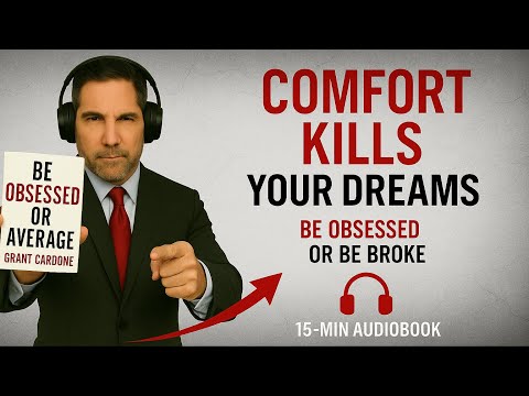 Audiobook Summary: Be Obsessed or Be Average by Grant | Fuel your goals with obsession, not excuses.