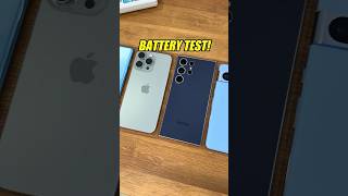 iPhone vs Android - Battery Test! 😳