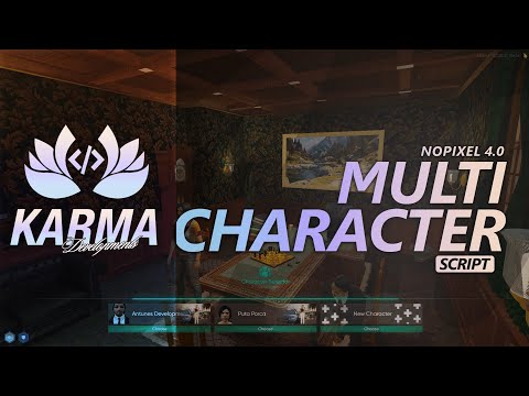 Fivem - Karma Developments Multi-Character System [QBCore]