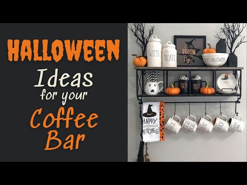 39 Spooky Halloween Coffee Bar Ideas