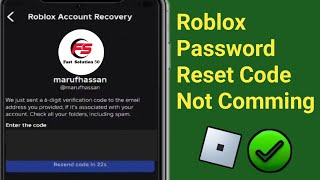 Roblox Password Reset Code NotComing | Fix Roblox Verification CodeProblem (2026