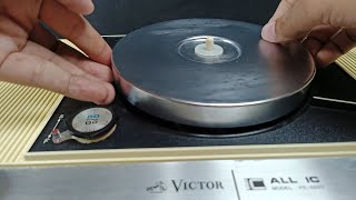 Let's refurbish a 1980's Portable Record Player || VICTOR PE-8400