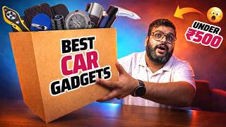 I Bought 8 Car Gadgets From Amazon Under ₹500!! 🚗 USEFUL Car Gadgets!!