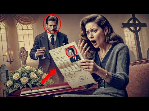 Woman Opens OLD LETTER At Her Husband's Funeral, Finds Photo That Reveals    He  Was A Millionaire
