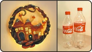 ❣DIY Christmas Wreath Using Coke Plastic Bottles❣