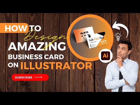 how to make business card on Illustrator #infofreehu #trending #businesscard #carddesigns #tutorial