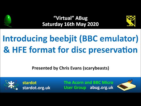 ABug 03: Beebjit BBC Micro emulator + the HFE format for floppy disc preservation (Chris Evans)