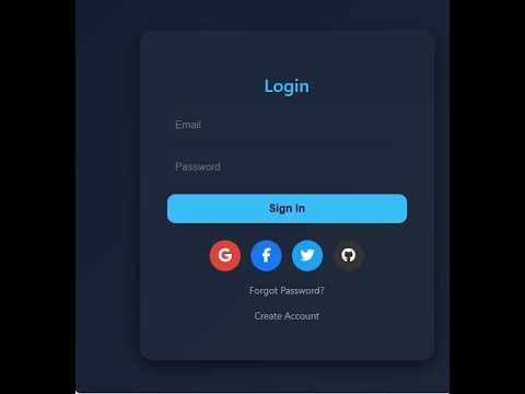 🚀 How to Make a Login Screen Using AI