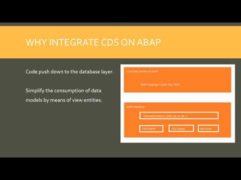 1  Core Data services in AS ABAP