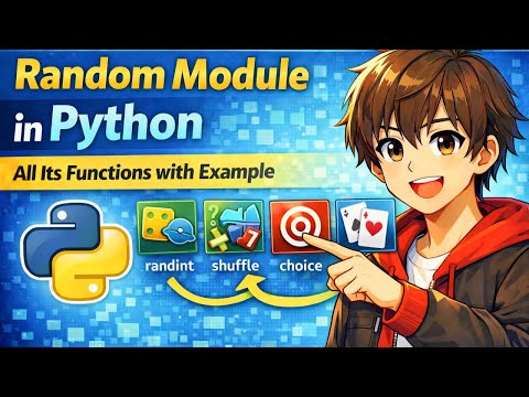 Random Module in Python | Complete Explanation of All Its Functions with Examples