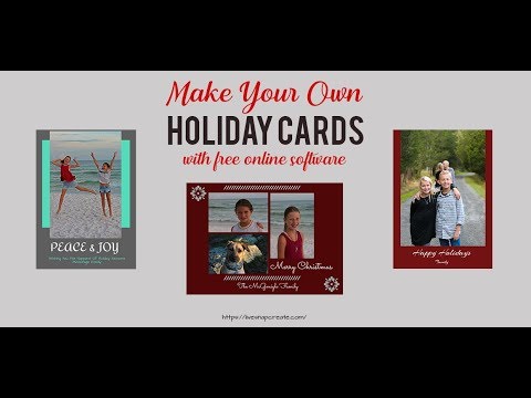 Make You Own Photo Holiday Cards