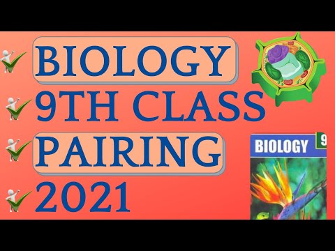 Piairing Scheme 2021 | BIology | Class 9