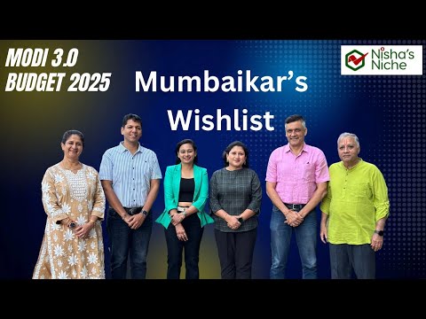 Mumbaikar's Wishlist for #Budget2025  #nishasniche #nishapandya #ayushmanbharat #womenempowerment
