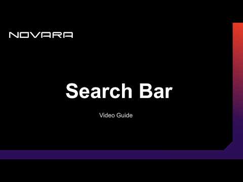 Search Bar