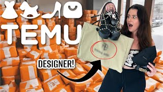 I found tons of *DESIGNER* items on TEMU 👀 | TEMU WHAT I ORDERED VS WHAT I GOT
