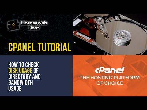 How to Check Disk Usage of Directory and Bandwidth Usage