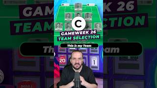 MY FPL TEAM SELECTION FOR GAMEWEEK 26 #fantasypremierleague #fpltips #fyp