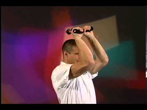 Overhead Elbow Squeeze - ForArm tm Upper Body Gym - Active Human ltd